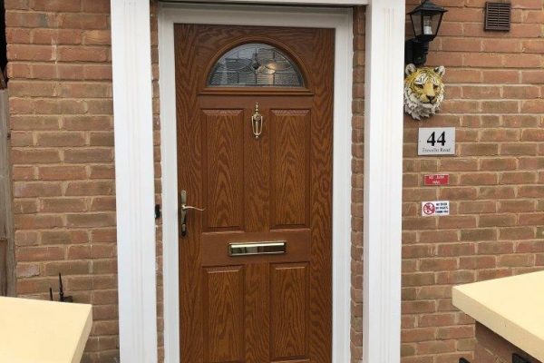 Jensen Oak Door with Daventry glass